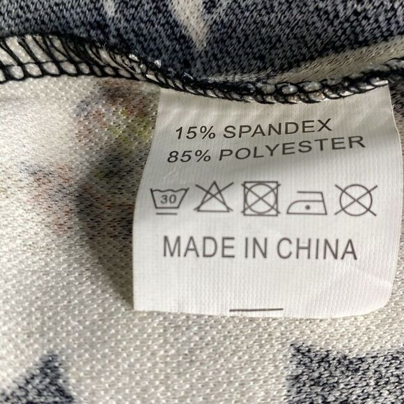 Rephyllis Women’s 1/2 Sleeve Keyhole Floral Midi Dress Black Neutral Size L - Picture 9 of 9